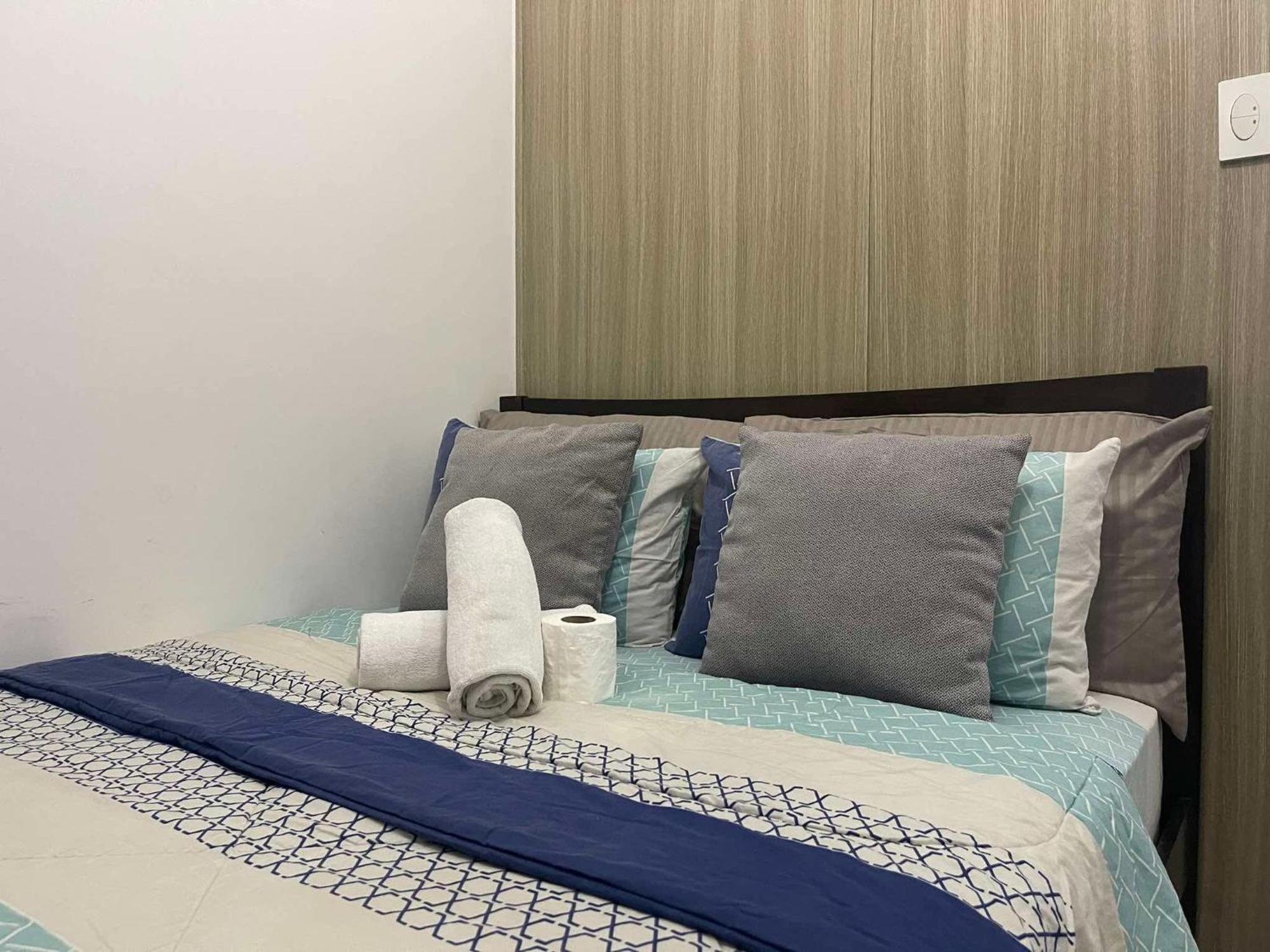 Shore 1 & 3 Residences Moa 1Br With Balcony By Darpm Manille Extérieur photo