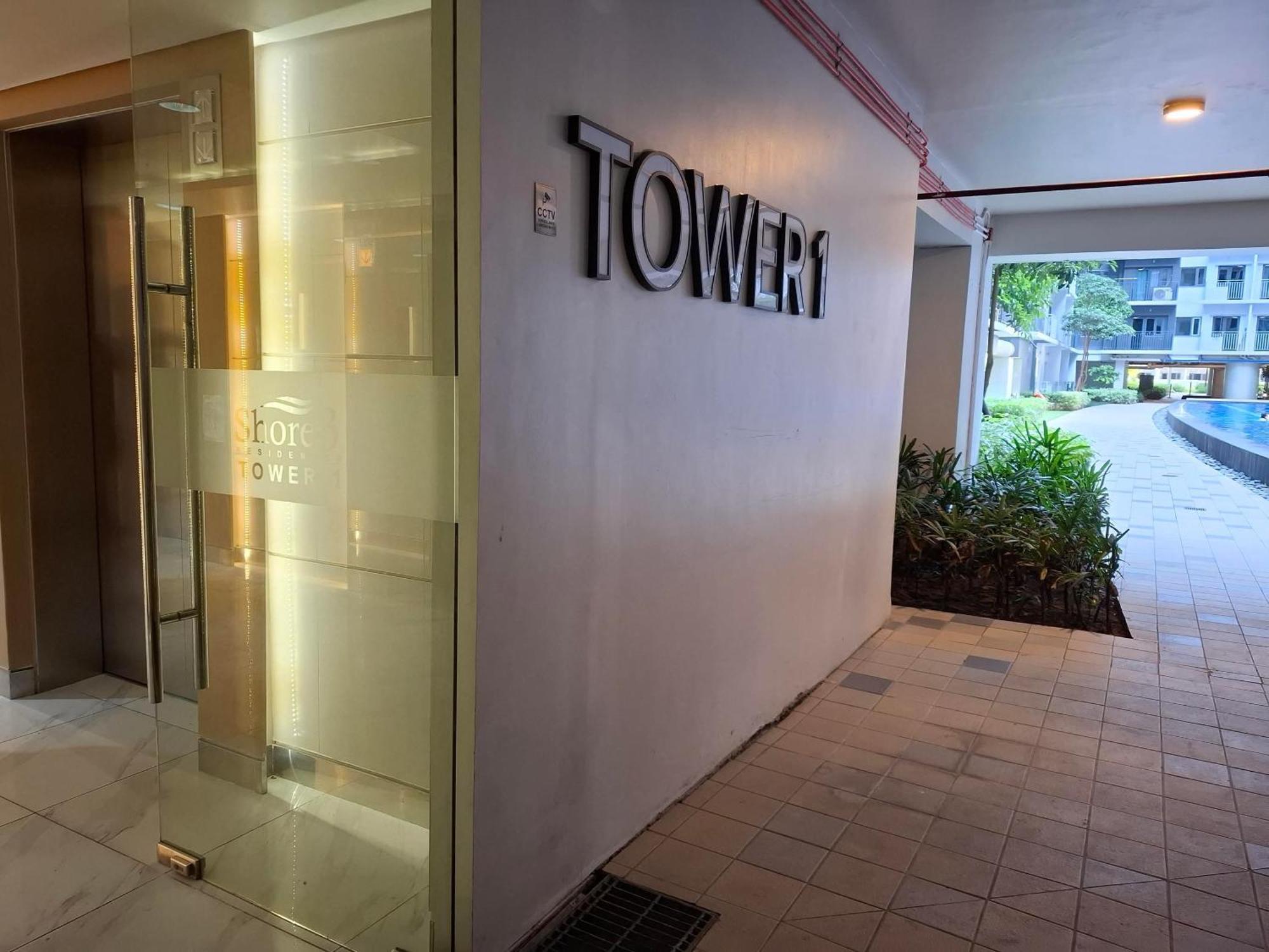 Shore 1 & 3 Residences Moa 1Br With Balcony By Darpm Manille Extérieur photo