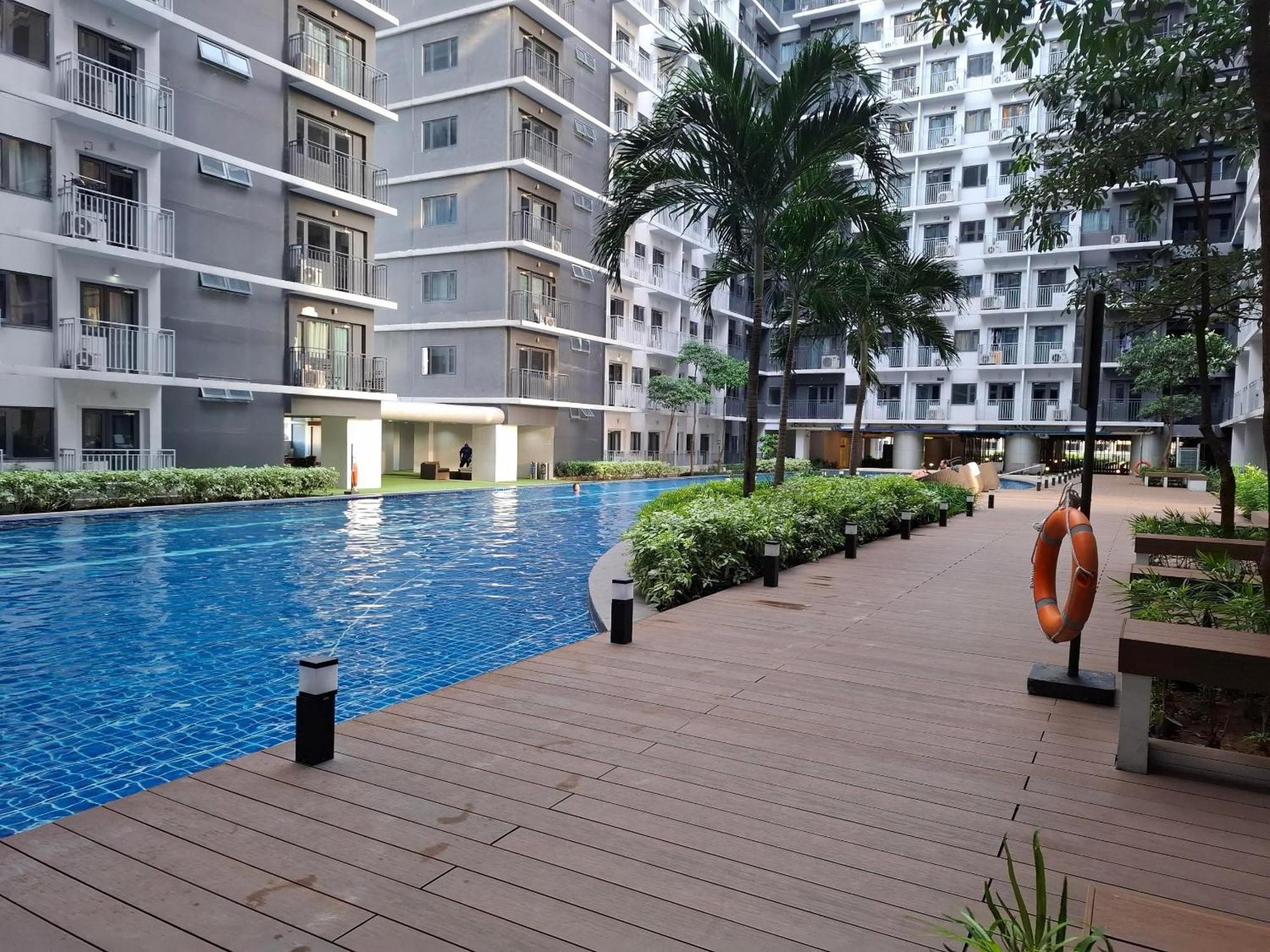 Shore 1 & 3 Residences Moa 1Br With Balcony By Darpm Manille Extérieur photo